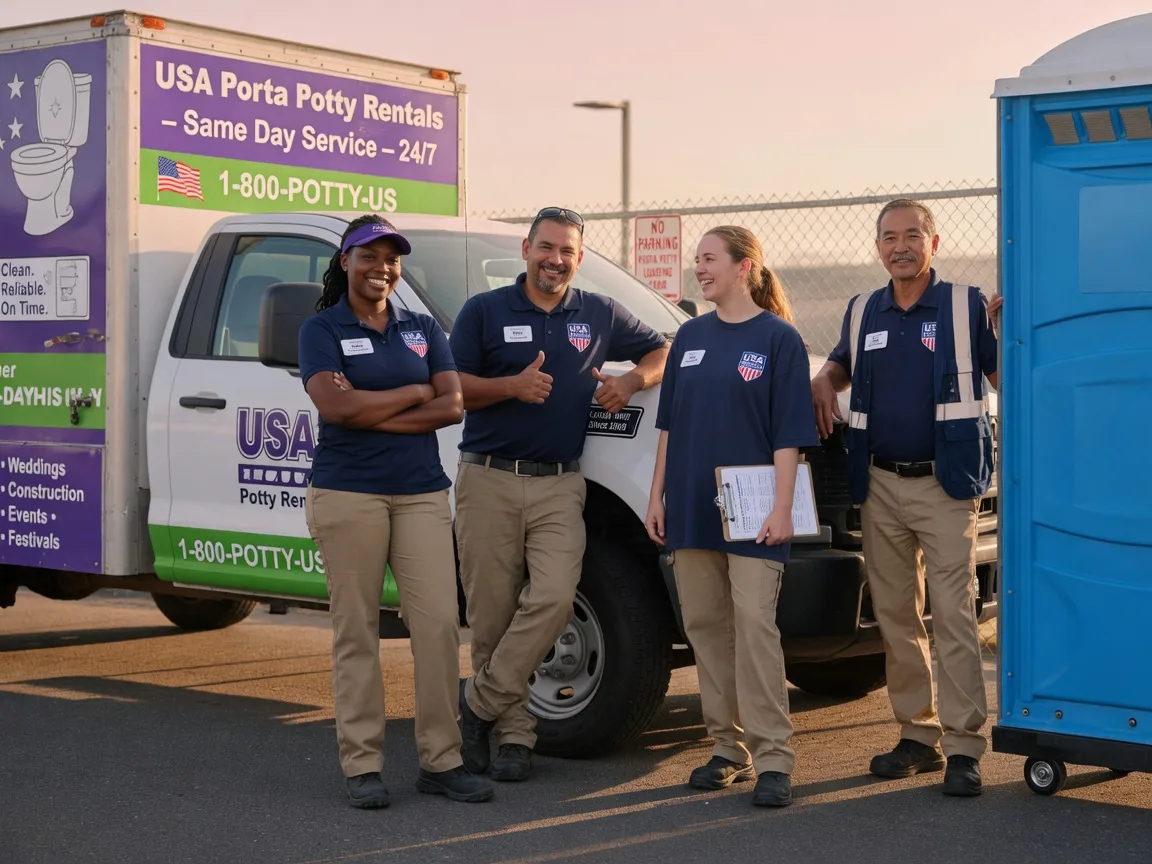 Porta Potty Rental company in Universal City, TX